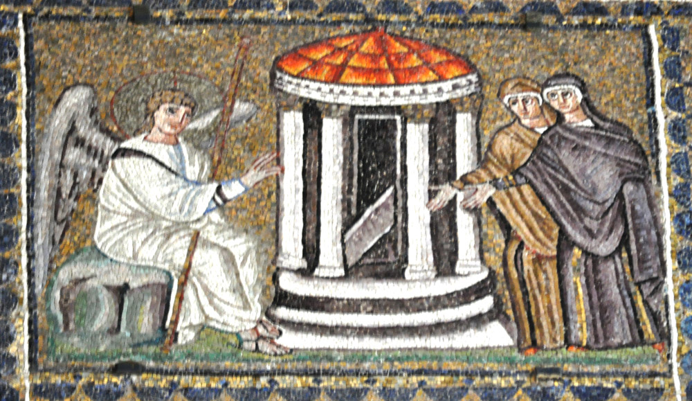 Sant'Apollinare Nuovo's Passion Cycle Detail, The Resurrection